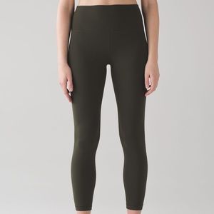 Lululemon Align Pant II - Deep Olive - size 2